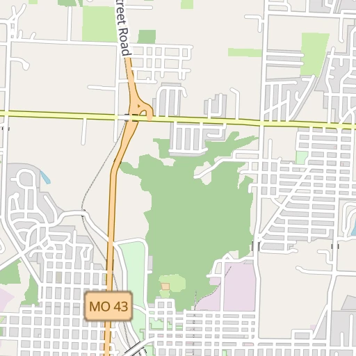 Joplin Tornado Path Map Tornado Damaged Joplin, From Above The