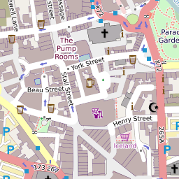 Bath clearance tourist map